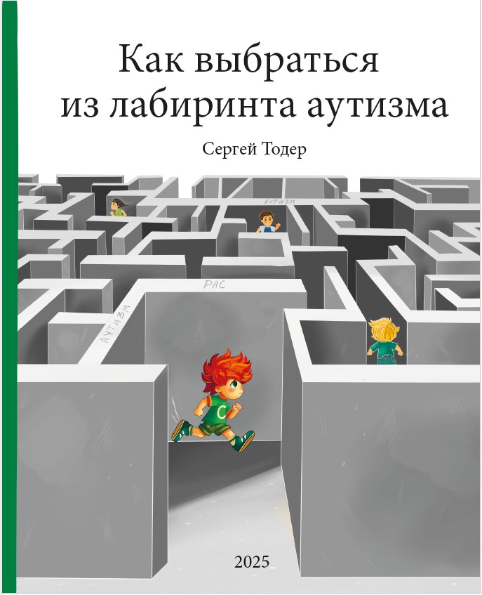 Обложка книги «Как выбраться из лабиринта аутизма» — Сергей Тодер